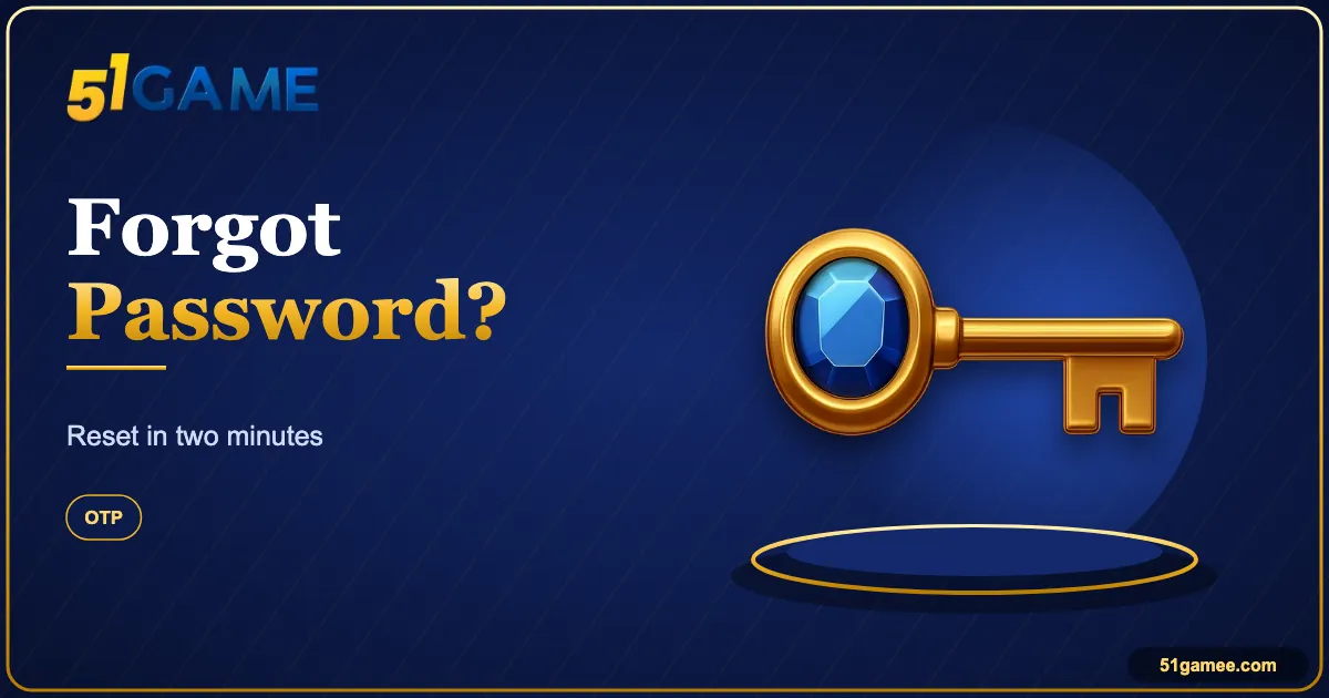 51 Game Forgot Password guide